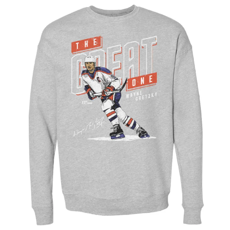 Wayne Gretzky Edmonton The Great One WHT sold by 500 Level