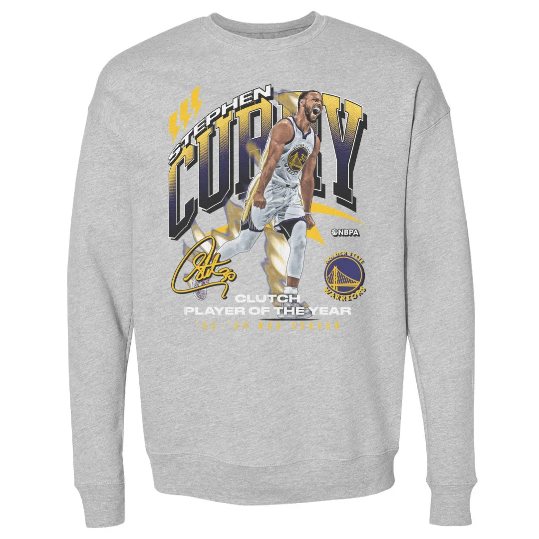 Steph Curry Golden State Warriors 2024 NBA Clutch Player Award WHT sold by 500 Level product image thumbnail 2