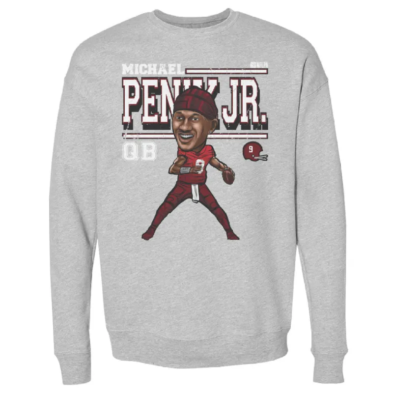 Michael Penix Jr. Atlanta Cartoon WHT sold by 500 Level