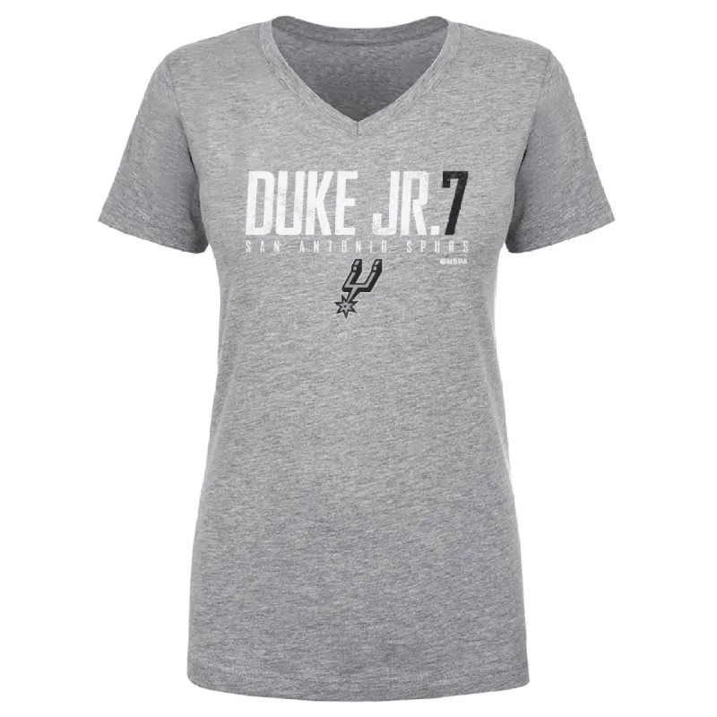 David Duke Jr. San Antonio Spurs Elite WHT sold by 500 Level
