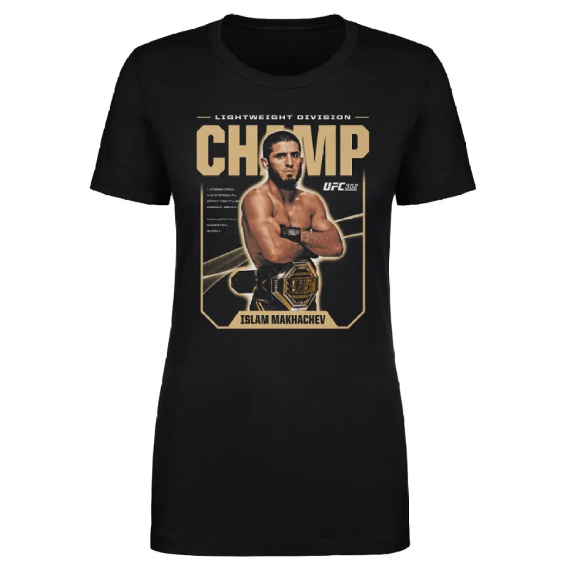 Islam Makhachev UFC 302 Champ WHT sold by 500 Level