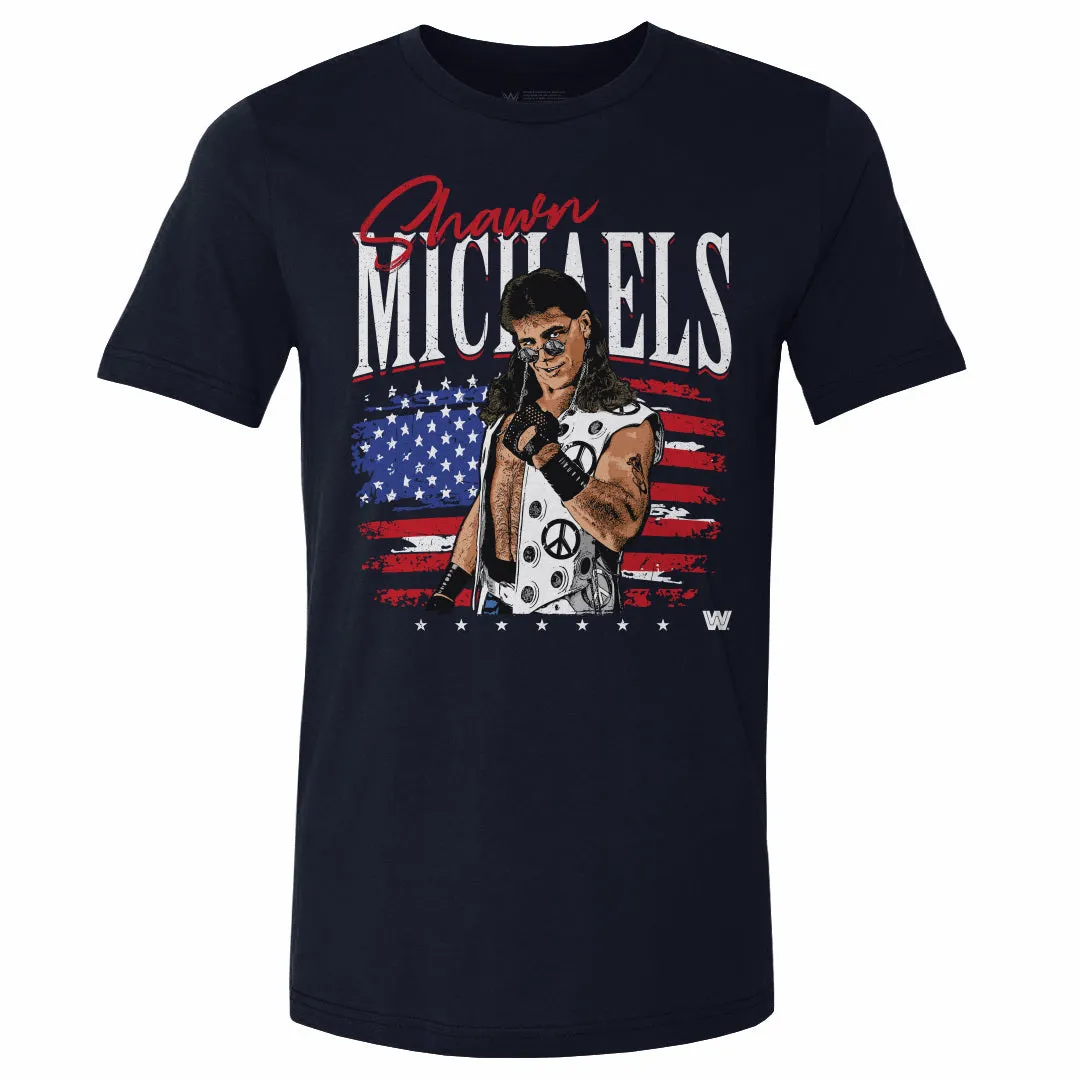 Shawn Michaels American Flag WHT sold by 500 Level