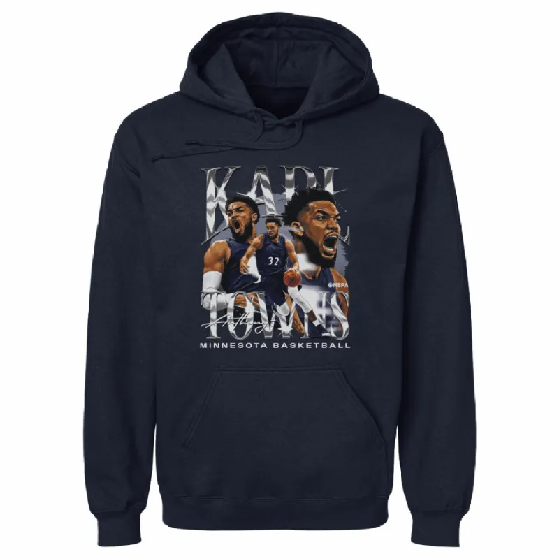 Karl-Anthony Towns Minnesota Vintage WHT sold by 500 Level