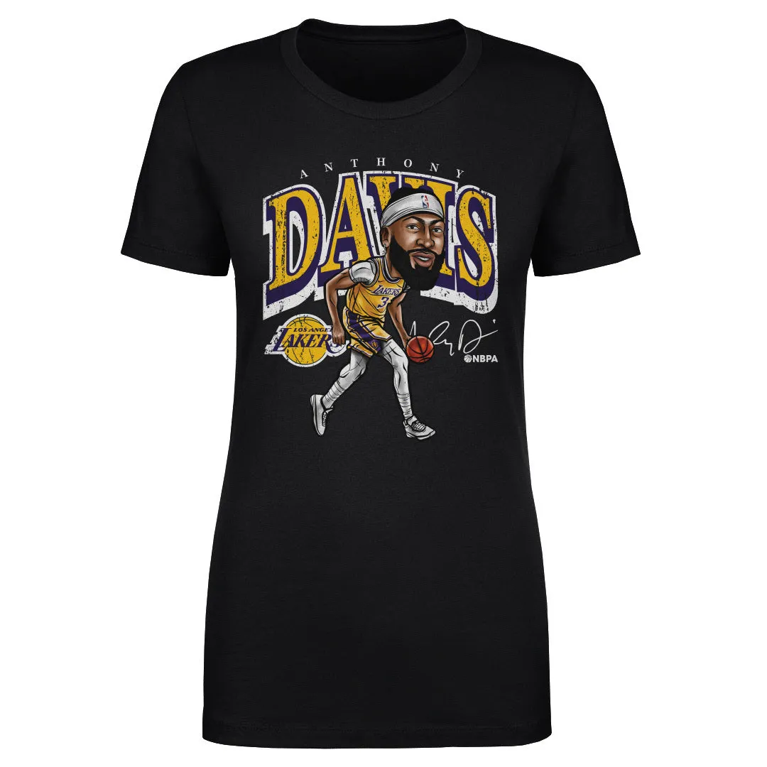 Anthony Davis Los Angeles Lakers Cartoon WHT sold by 500 Level product image thumbnail 2
