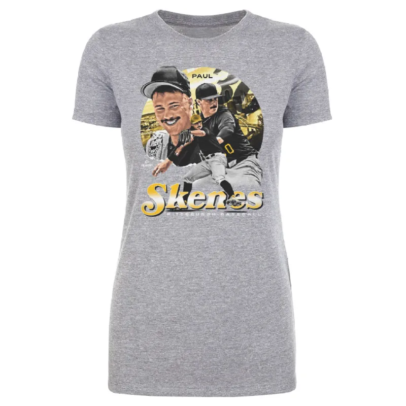 Paul Skenes Pittsburgh Vintage WHT sold by 500 Level