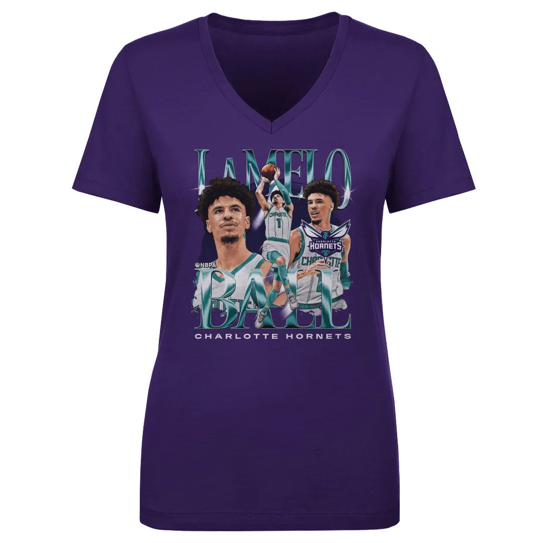 LaMelo Ball Charlotte Hornets Vintage WHT sold by 500 Level