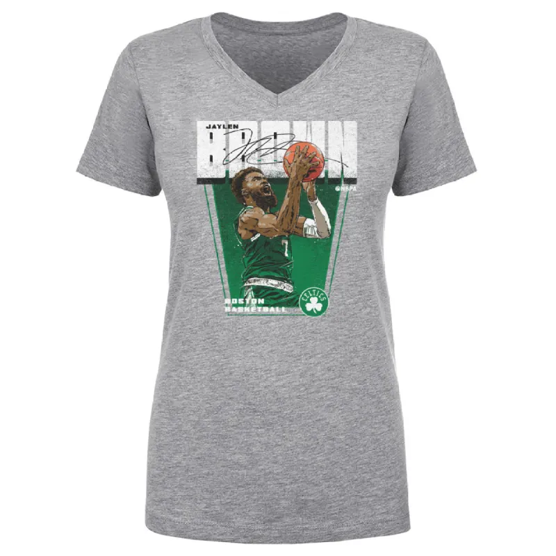 Jaylen Brown Boston Celtics Premiere WHT sold by 500 Level
