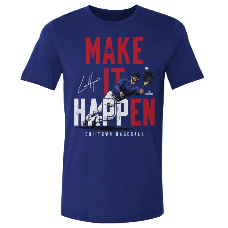 Ian Happ Chicago C Make It Happen WHT sold by 500 Level