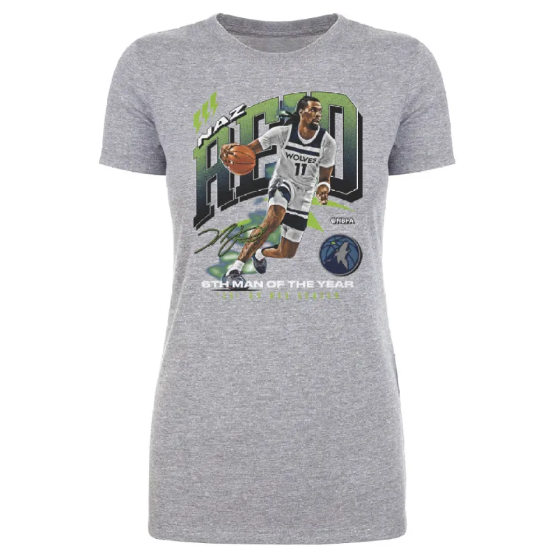 Naz Reid Minnesota Timberwolves 2024 NBA 6th Man Award WHT sold by 500 Level