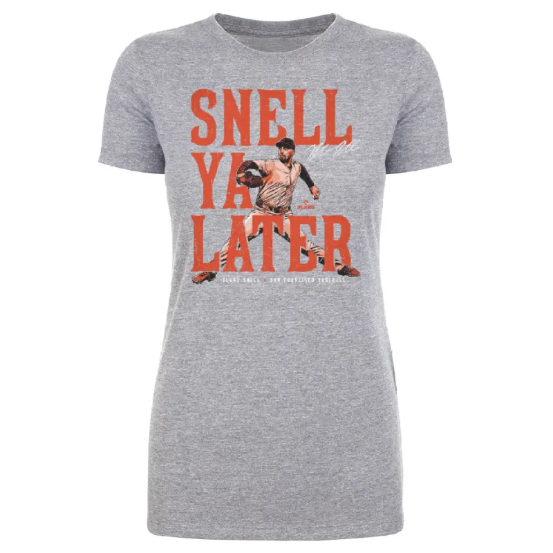 Blake Snell San Francisco Snell Ya Later WHT sold by 500 Level