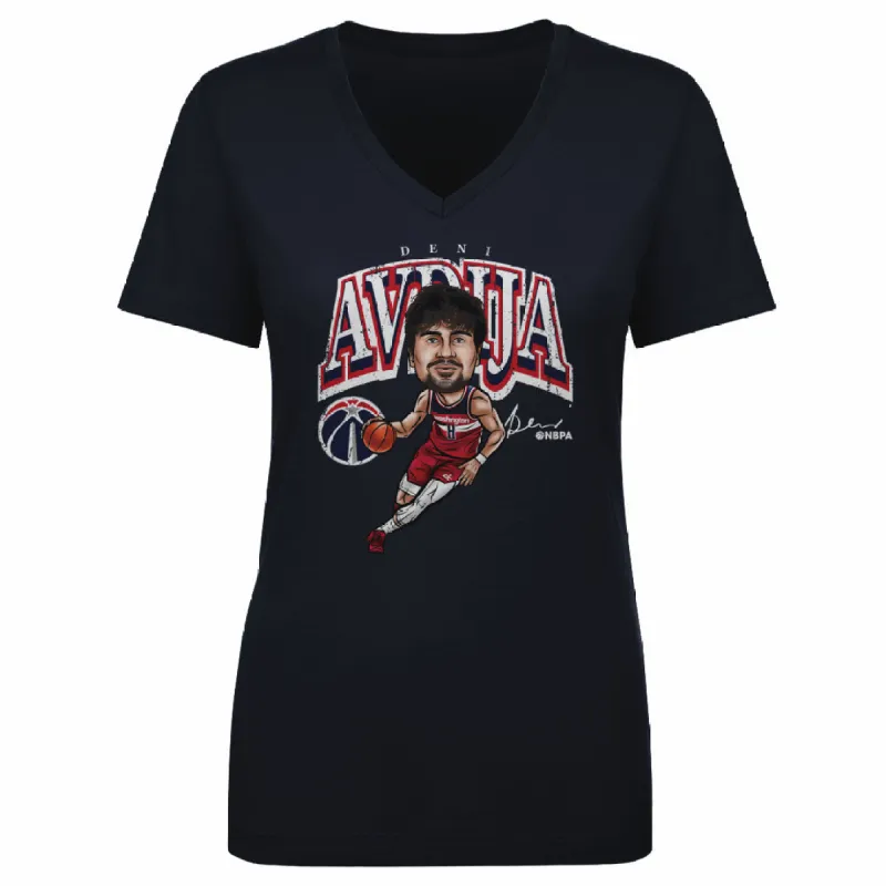 Deni Avdija Washington Wizards Cartoon WHT sold by 500 Level