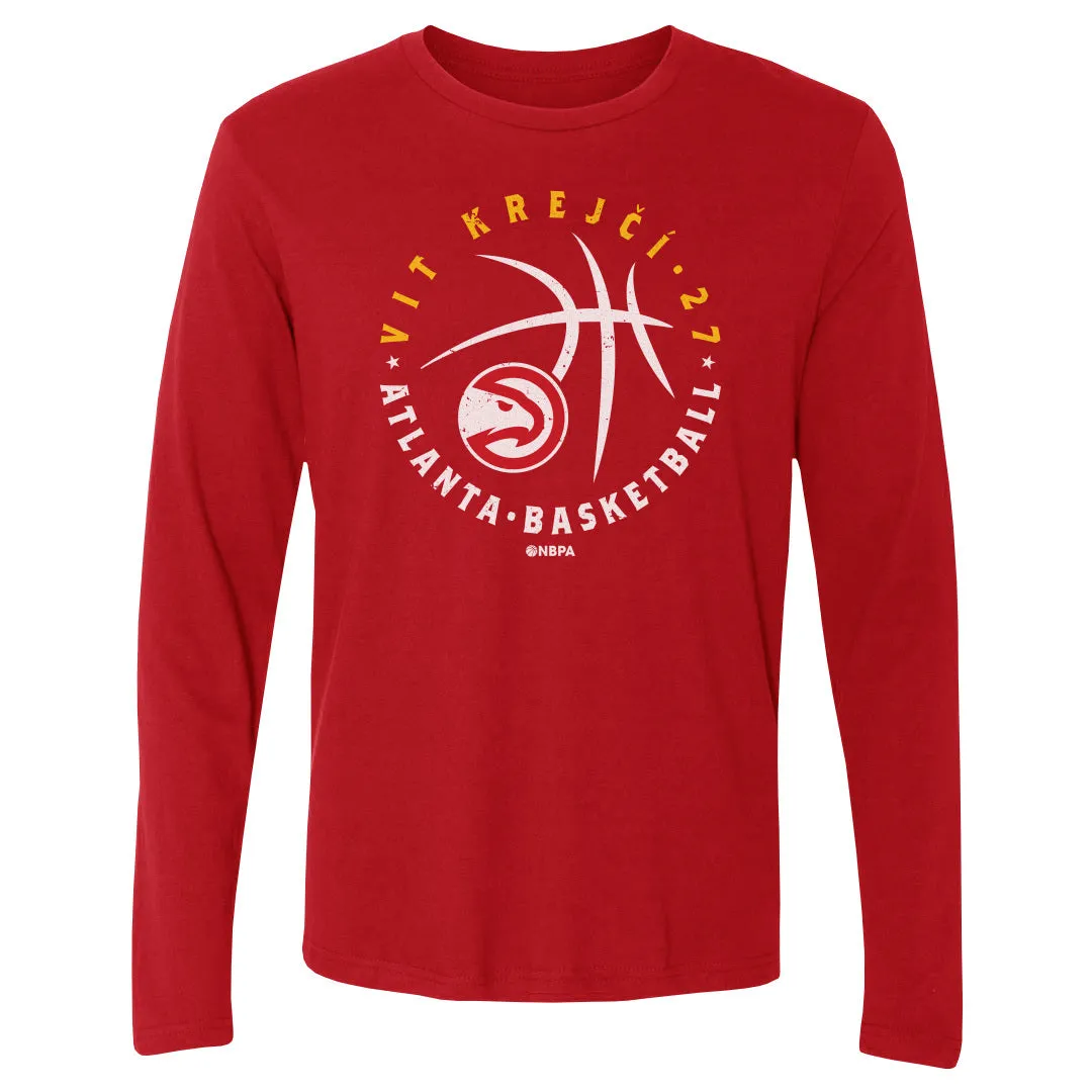 Vit Krejci Atlanta Hawks Player Ball WHT sold by 500 Level