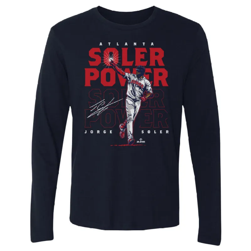 Jorge Soler Atlanta Soler Power WHT sold by 500 Level