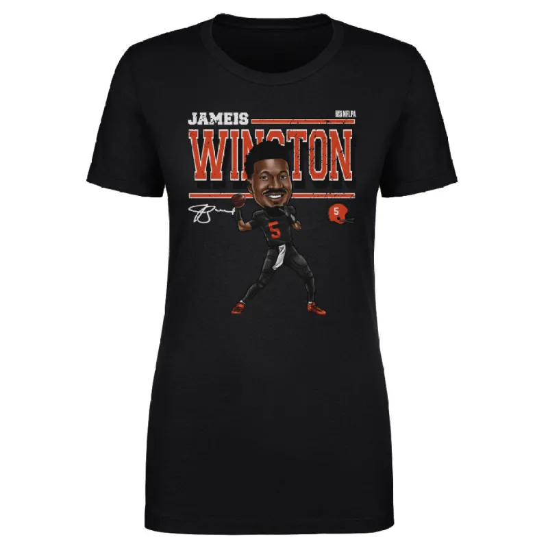 Jameis Winston Cleveland Cartoon WHT sold by 500 Level