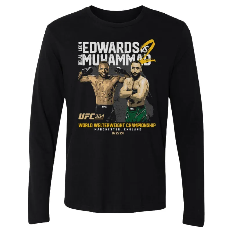 UFC 304 Leon Edwards Vs. Belal Muhammad 2 WHT sold by 500 Level