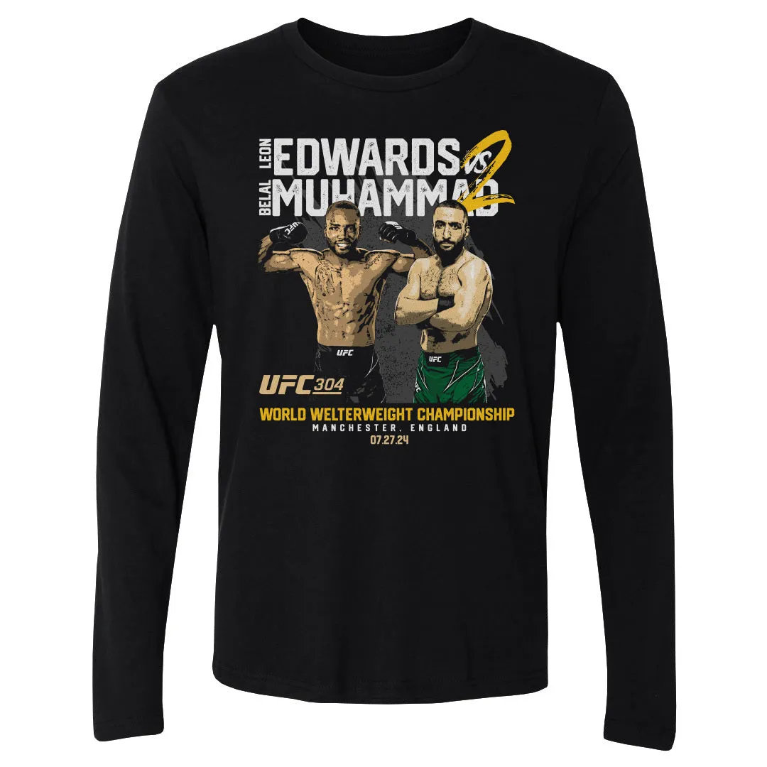 UFC 304 Leon Edwards Vs. Belal Muhammad 2 WHT sold by 500 Level