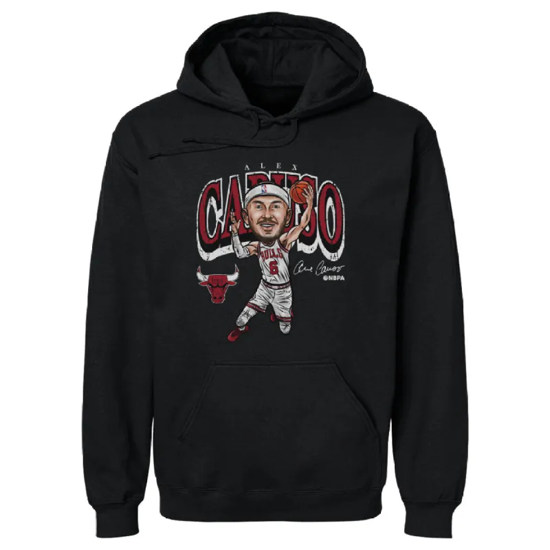 Alex Caruso Chicago Bulls Cartoon WHT sold by 500 Level