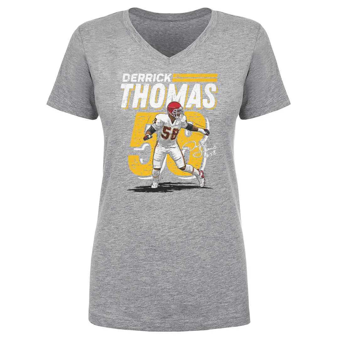 Derrick Thomas Kansas City Dash WHT sold by 500 Level