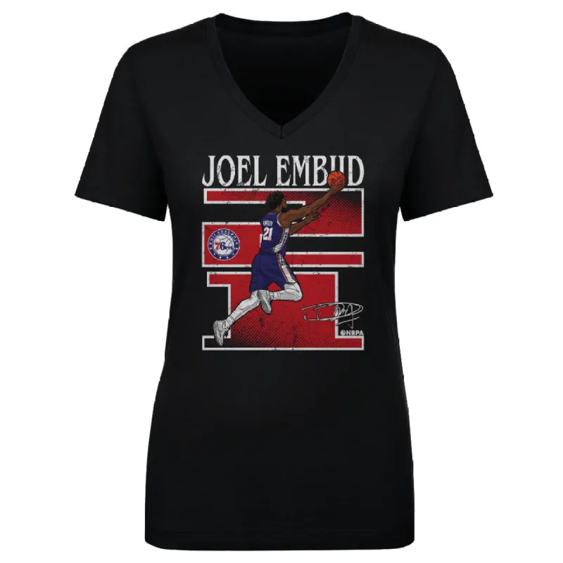 Joel Embiid Philadelphia 76ers Number WHT sold by 500 Level