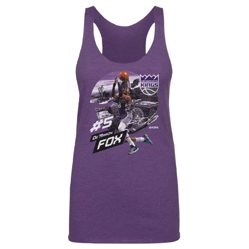 De'Aaron Fox Sacramento Kings City Emblem WHT sold by 500 Level