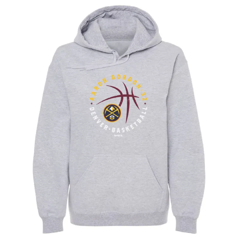 Aaron Gordon Denver Nuggets Player Ball WHT sold by 500 Level