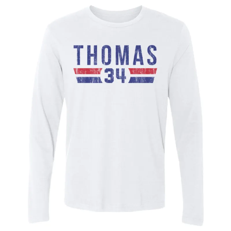 Thurman Thomas Buffalo Font sold by 500 Level