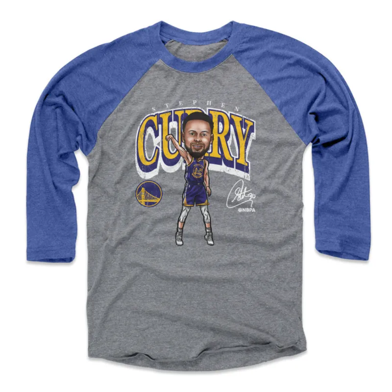 Steph Curry Golden State Warriors Cartoon WHT sold by 500 Level