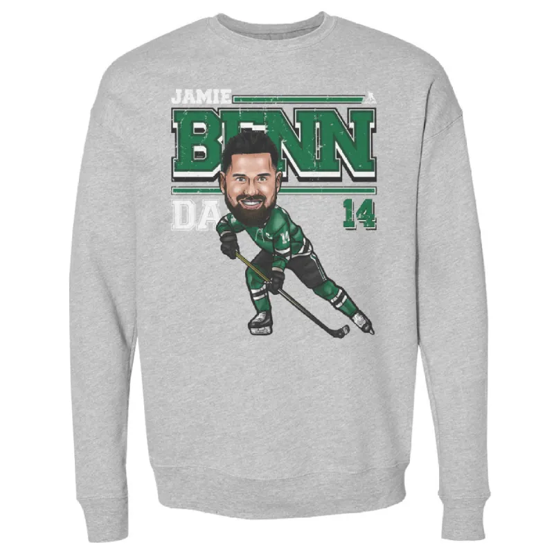 Jamie Benn Dallas Cartoon WHT sold by 500 Level