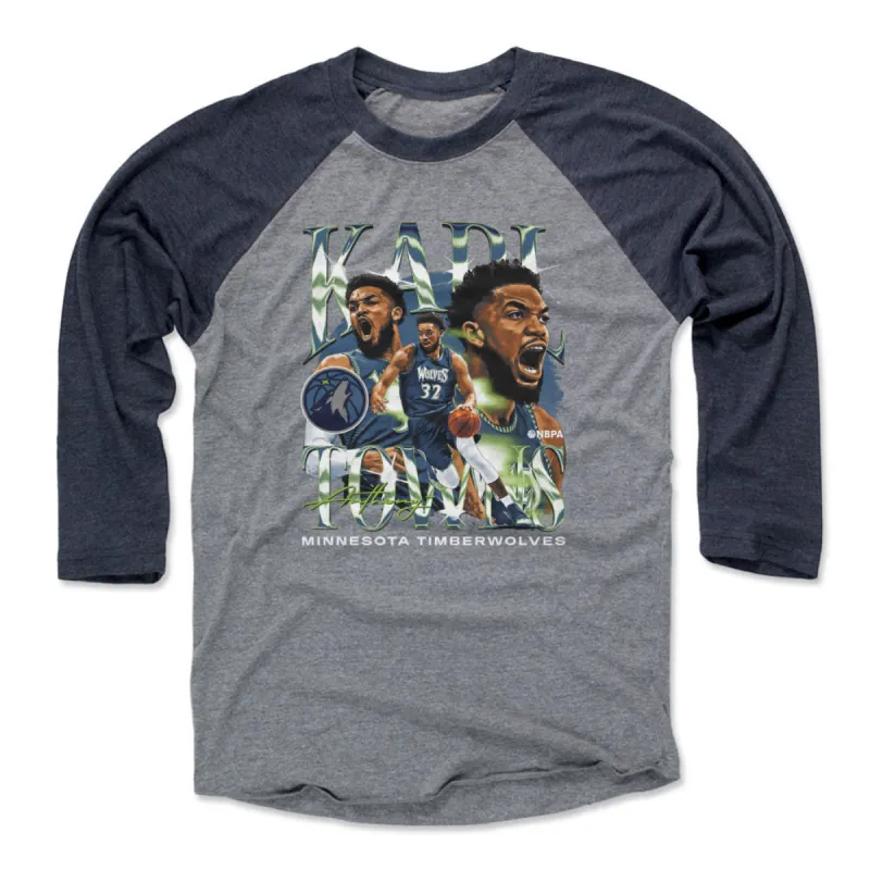 Karl-Anthony Towns Minnesota Timberwolves Vintage WHT sold by 500 Level