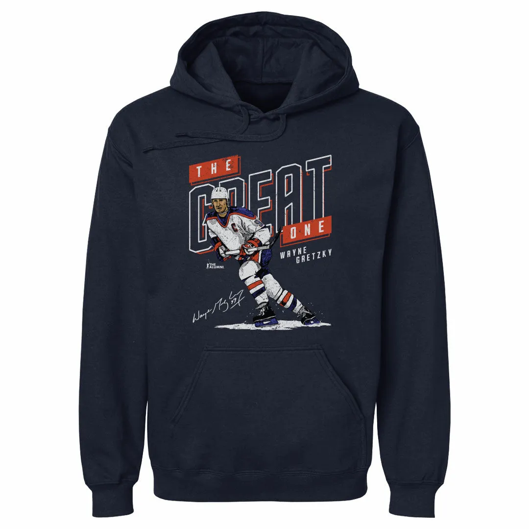 Wayne Gretzky Edmonton The Great One WHT sold by 500 Level