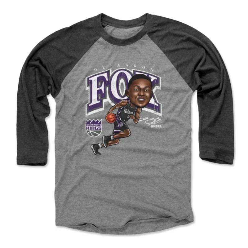 De'Aaron Fox Sacramento Kings Cartoon WHT sold by 500 Level