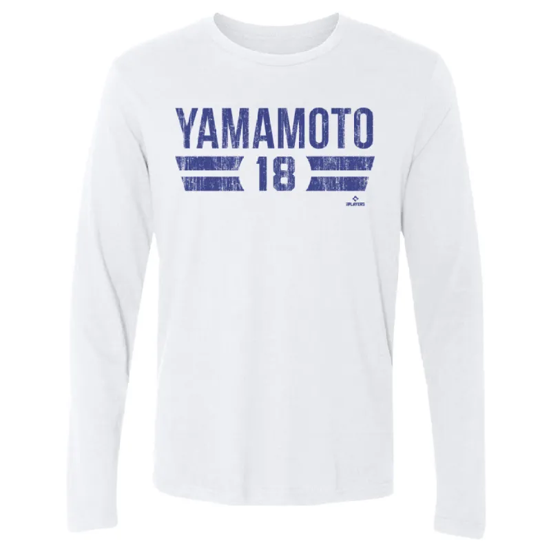 Yoshinobu Yamamoto Los Angeles D Font sold by 500 Level
