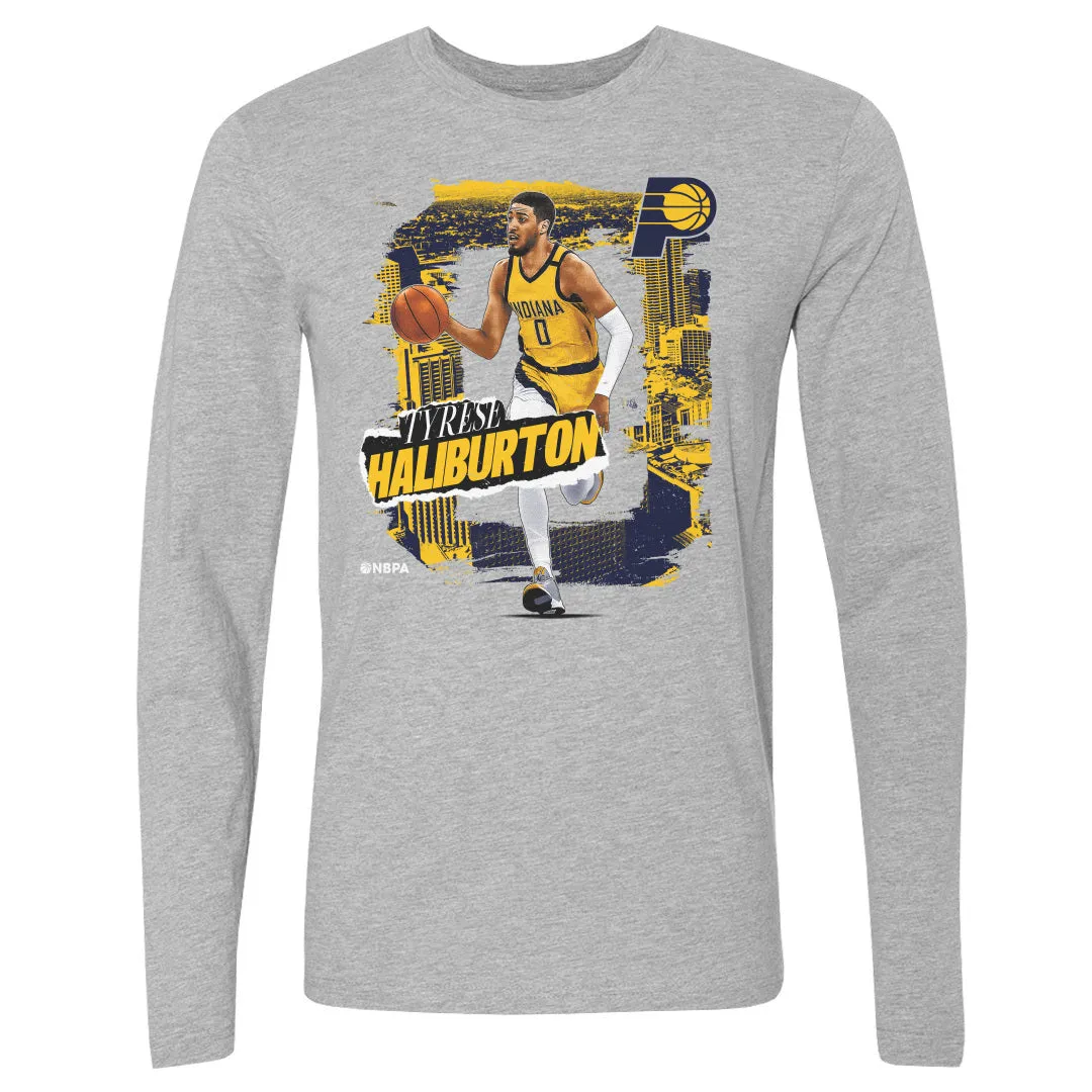 Tyrese Haliburton Indiana Pacers Rough WHT sold by 500 Level