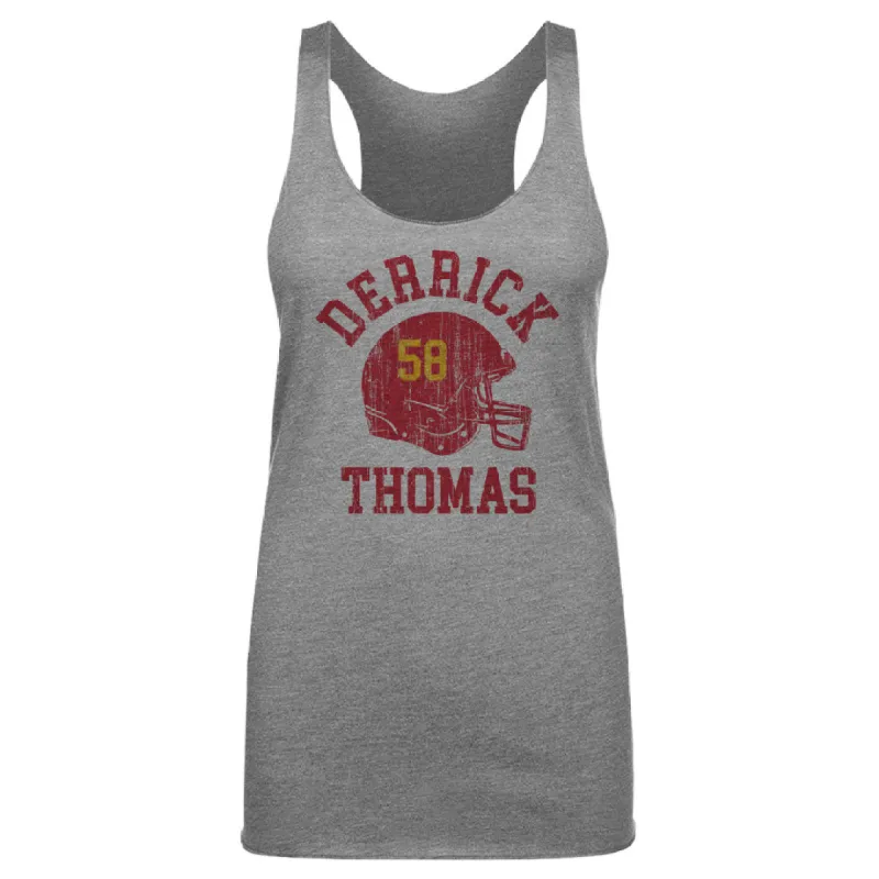 Derrick Thomas Kansas City Helmet Font sold by 500 Level