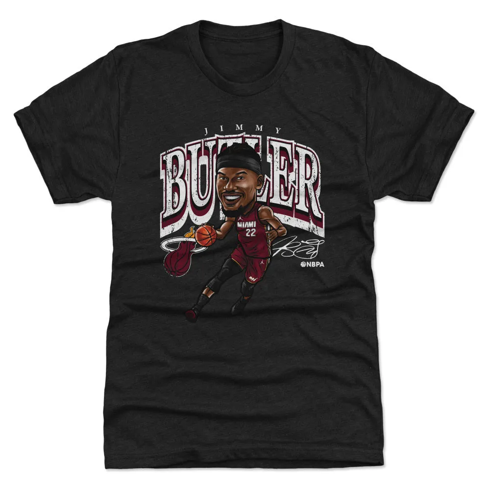 Jimmy Butler Miami Heat Cartoon WHT sold by 500 Level product image thumbnail 2