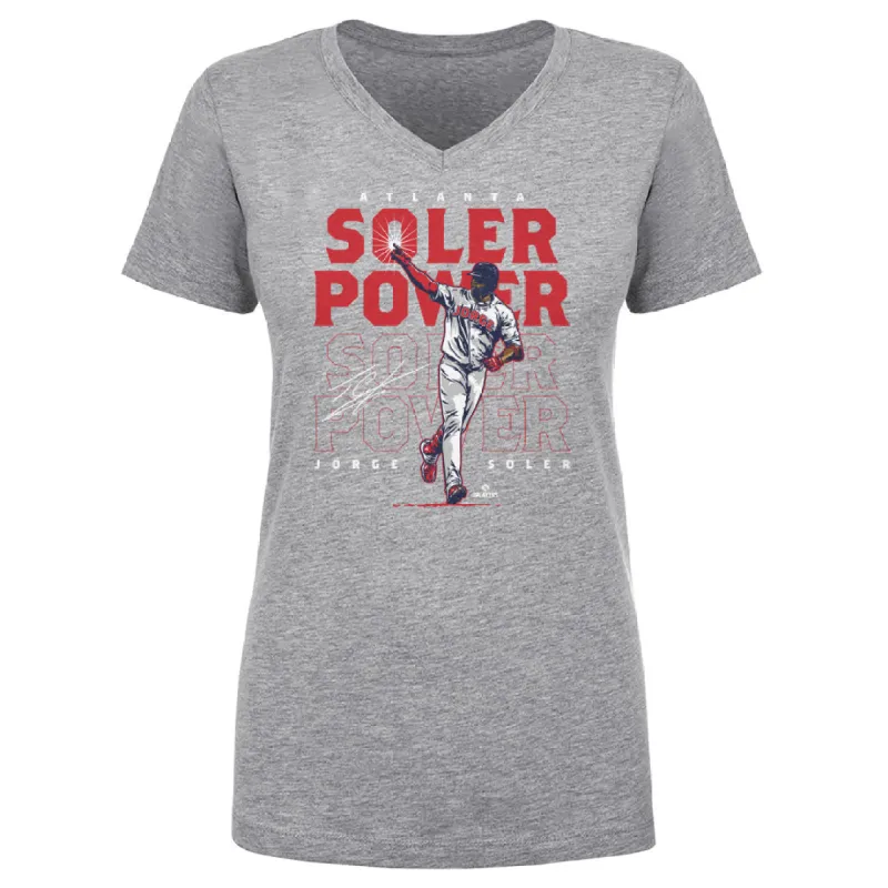 Jorge Soler Atlanta Soler Power WHT sold by 500 Level