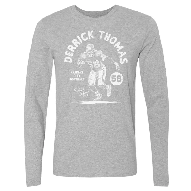 Derrick Thomas Kansas CIty Stamp WHT sold by 500 Level