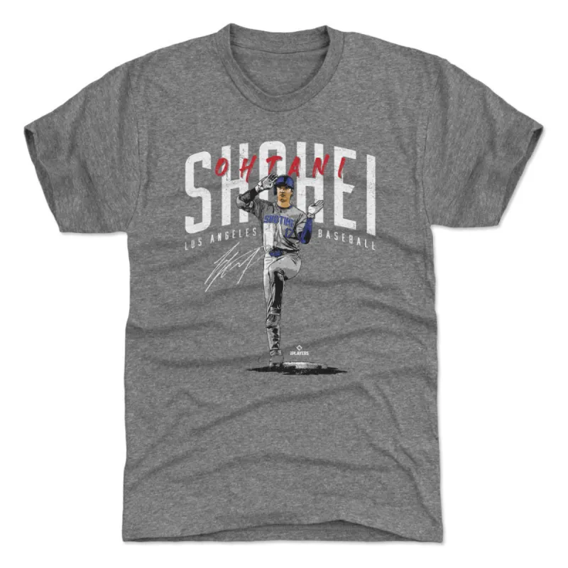 Shohei Ohtani Los Angeles D Base Pose WHT sold by 500 Level