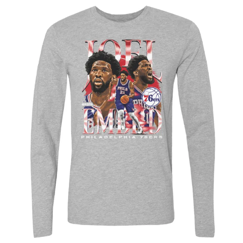 Joel Embiid Philadelphia 76ers Vintage WHT sold by 500 Level