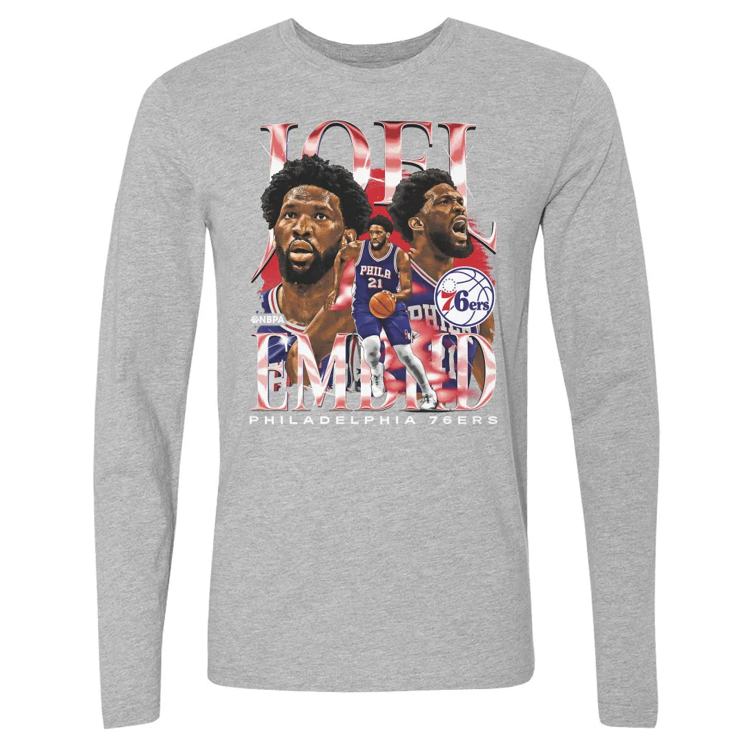 Joel Embiid Philadelphia 76ers Vintage WHT sold by 500 Level