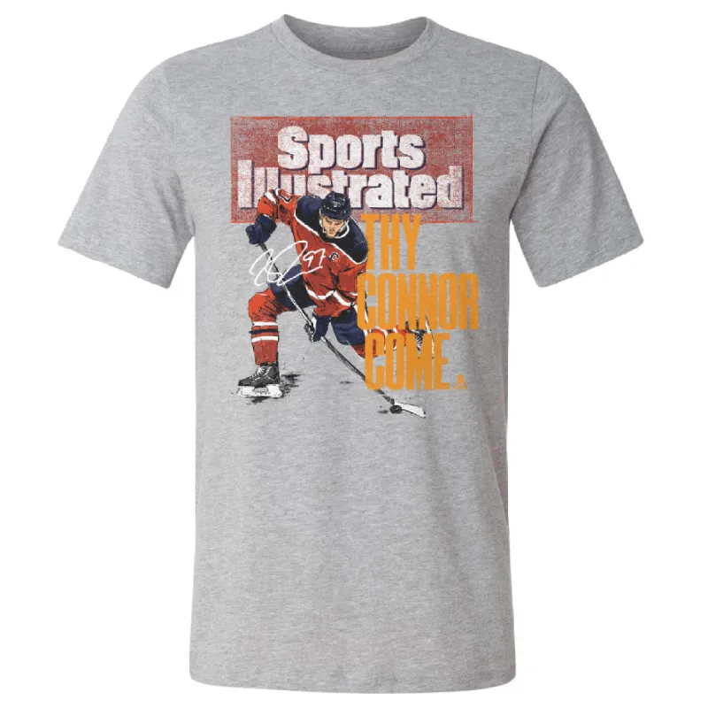 Connor McDavid Sports Illustrated & Edmonton Thy Connor Come WHT sold by 500 Level