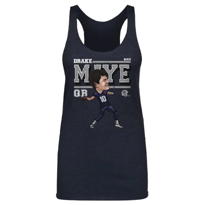 Drake Maye New England Cartoon WHT sold by 500 Level
