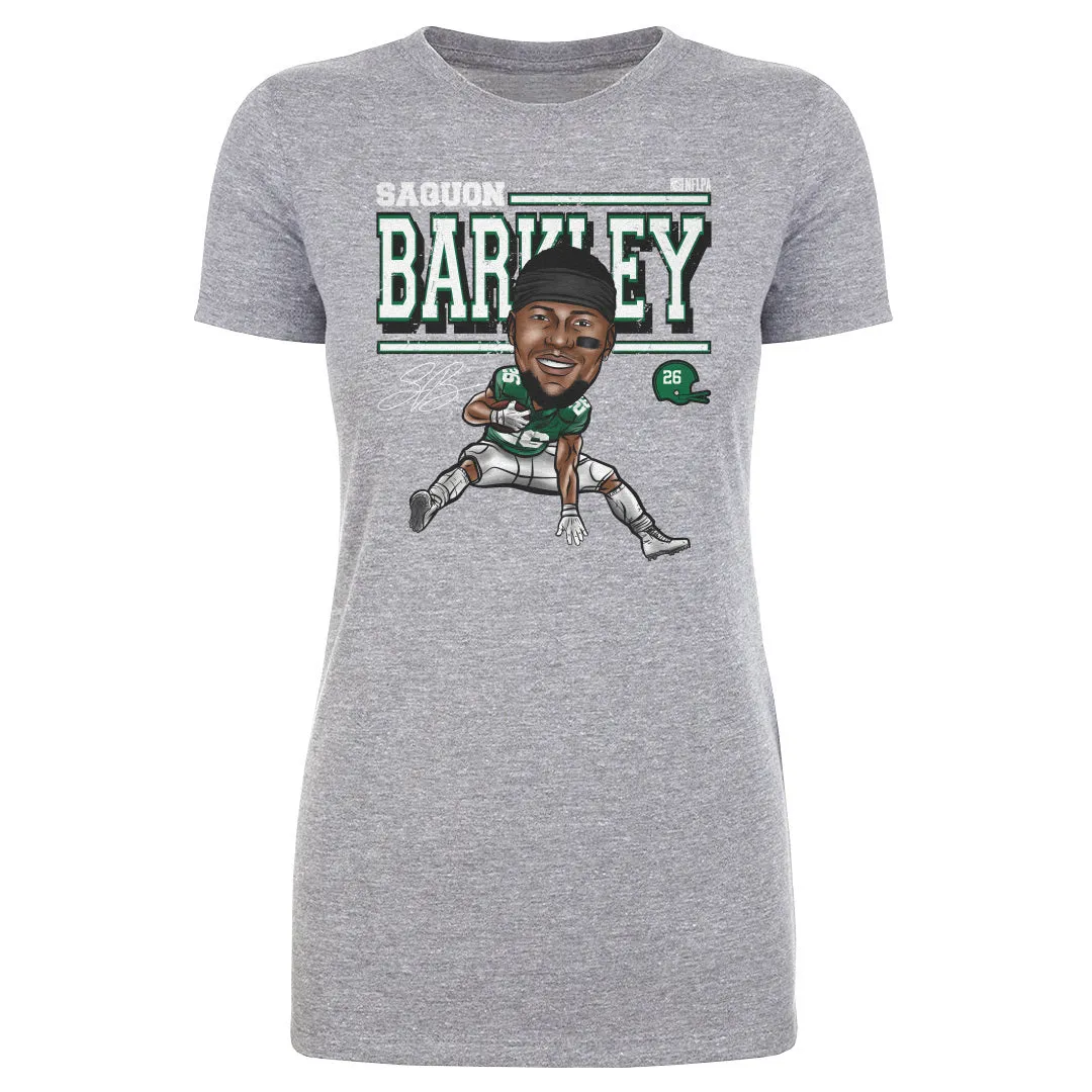 Saquon Barkley Philadelphia Cartoon WHT sold by 500 Level product image thumbnail 2