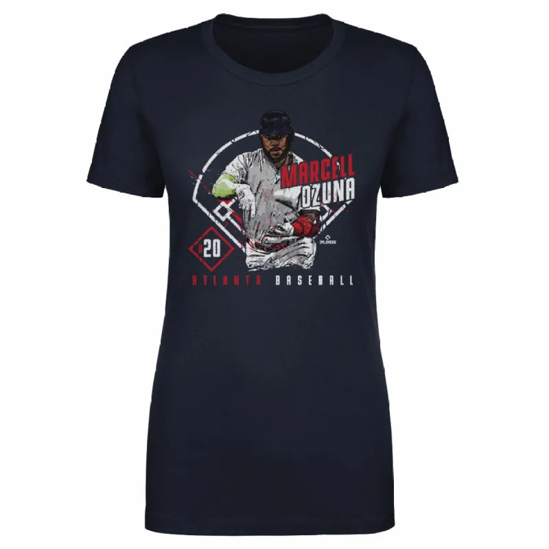 Marcell Ozuna Atlanta Ballpark WHT sold by 500 Level