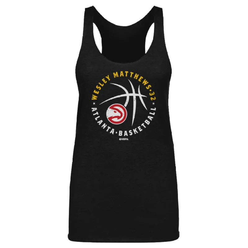 Wesley Matthews Atlanta Hawks Player Ball WHT sold by 500 Level