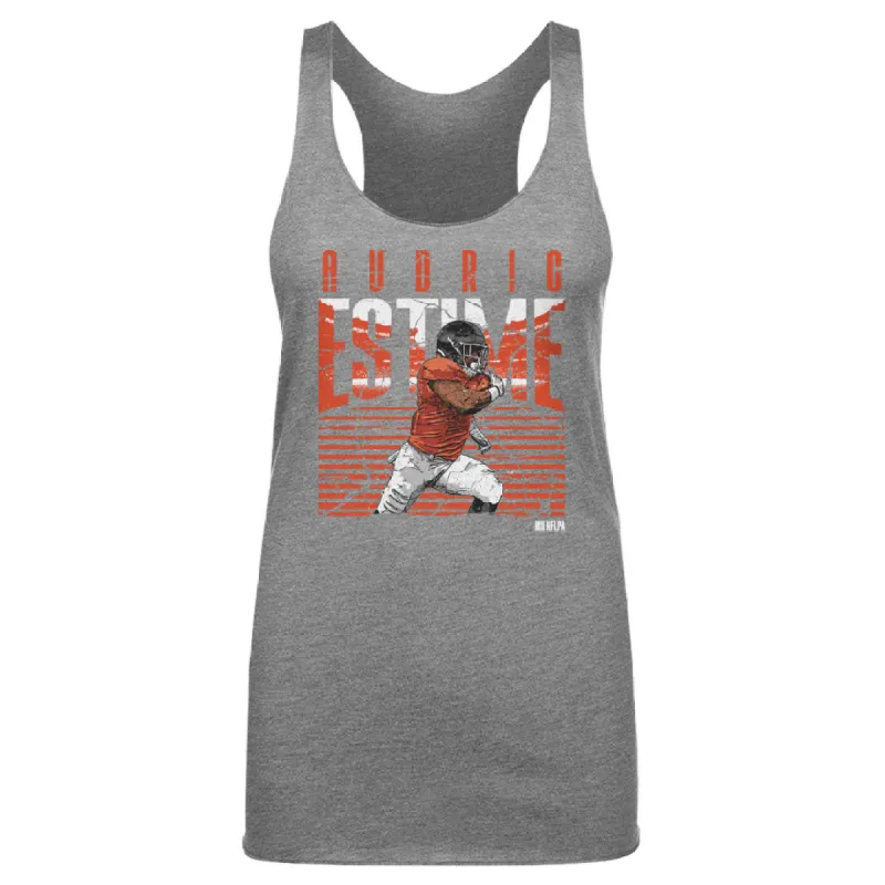 Audric Estime Denver Player Name WHT sold by 500 Level