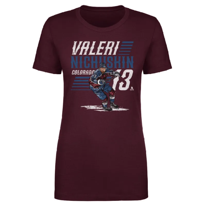 Valeri Nichushkin Colorado Player Name WHT sold by 500 Level