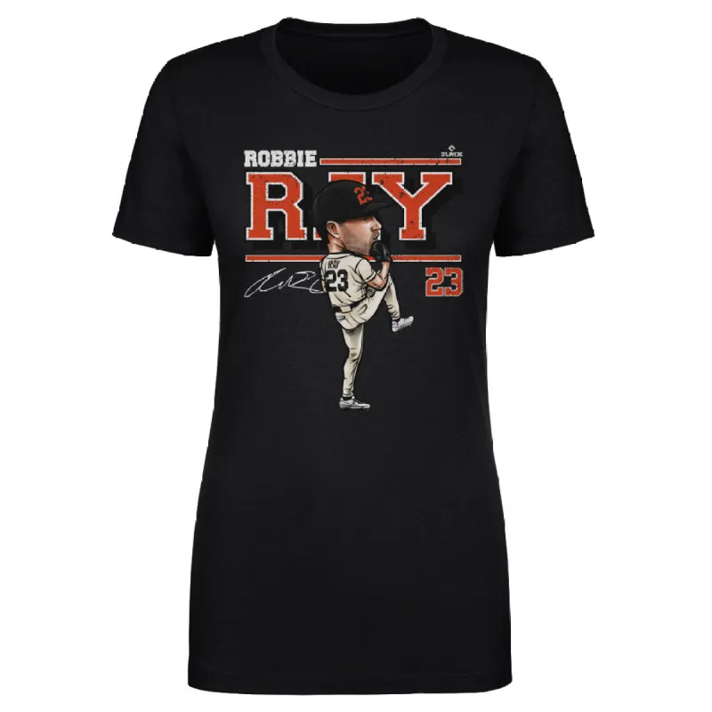 Robbie Ray San Francisco Cartoon WHT sold by 500 Level