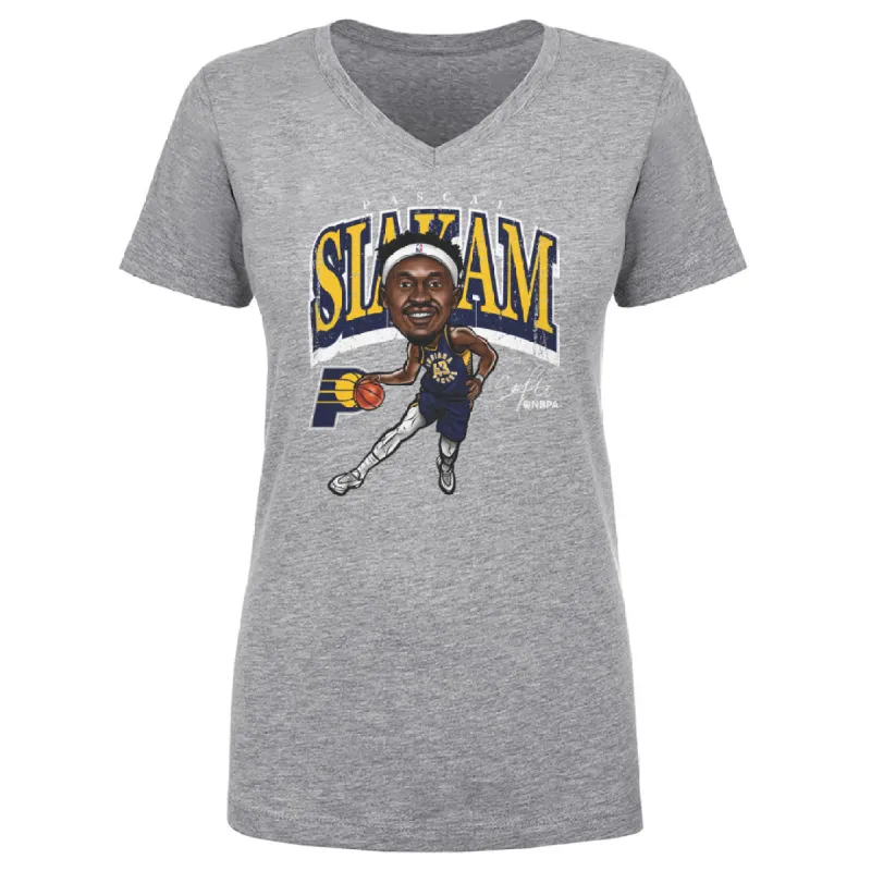 Pascal Siakam Indiana Pacers Cartoon WHT sold by 500 Level