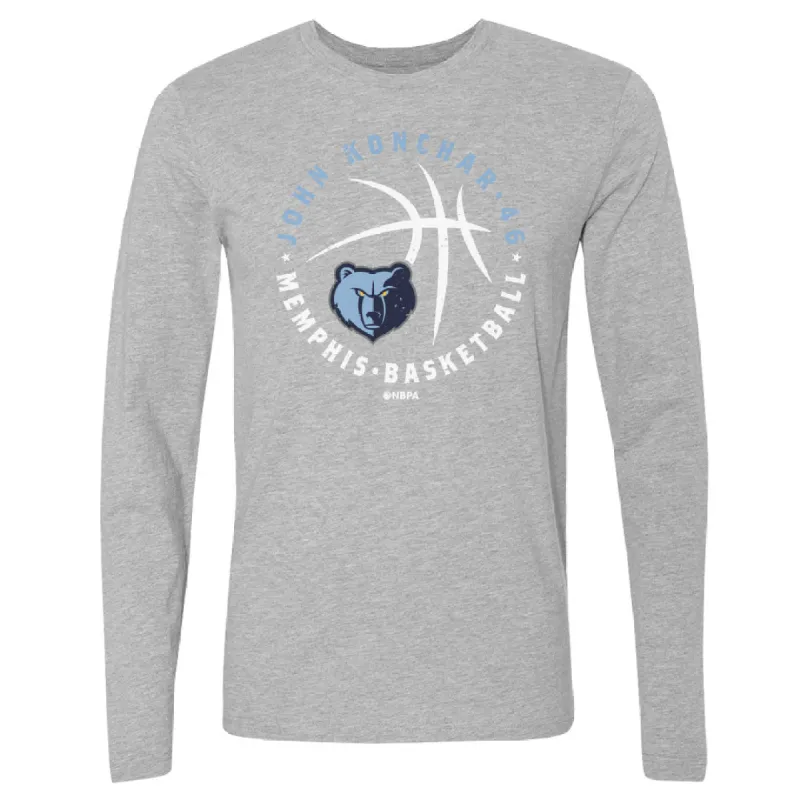 John Konchar Memphis Grizzlies Player Ball WHT sold by 500 Level